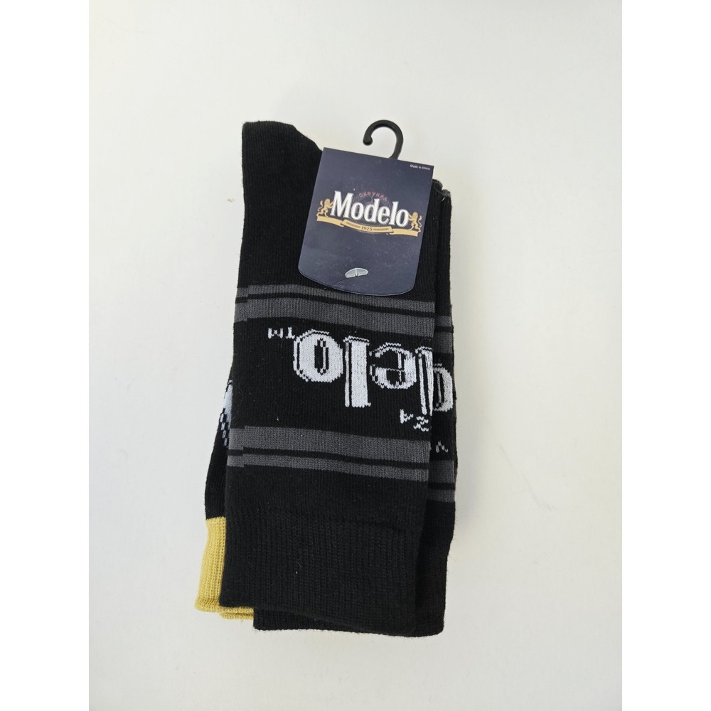 Modelo Mens Socks black NEW x2 pairs shoe size 8-12